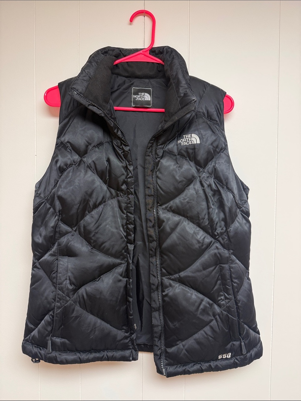 The North Face Women's Black Insulated Puffer Vest 550